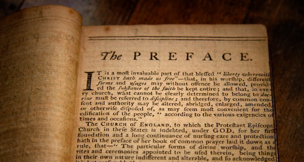 Proposed Book of Common Prayer (American) ~ 1786