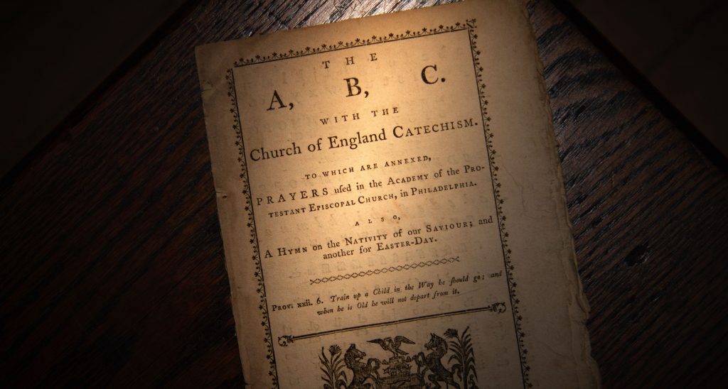 ABC or Primer of The Protestant Episcopal Church, 1785.