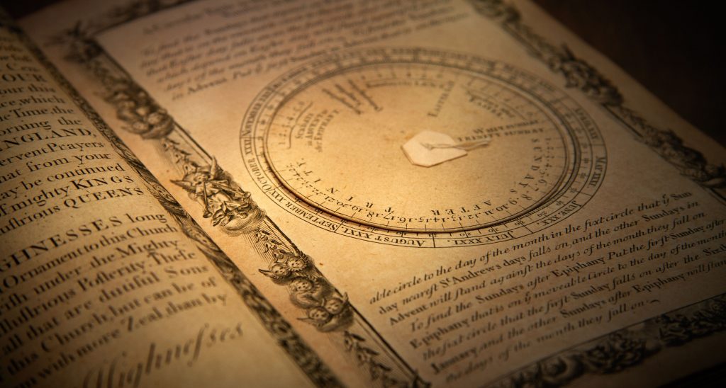 Book of Common Prayer. London. 1717