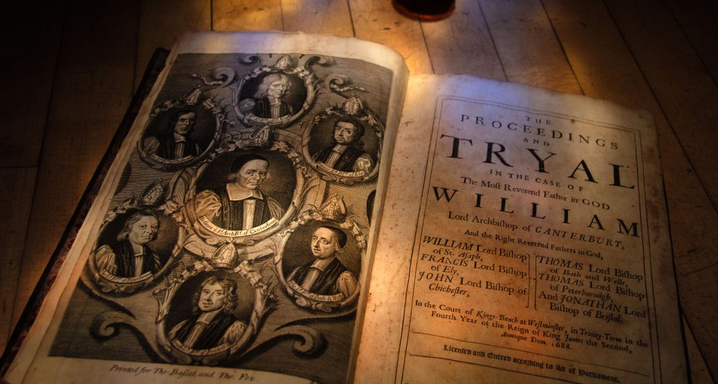 The Proceedings of the Tryal of the Seven Bishops. 1689.